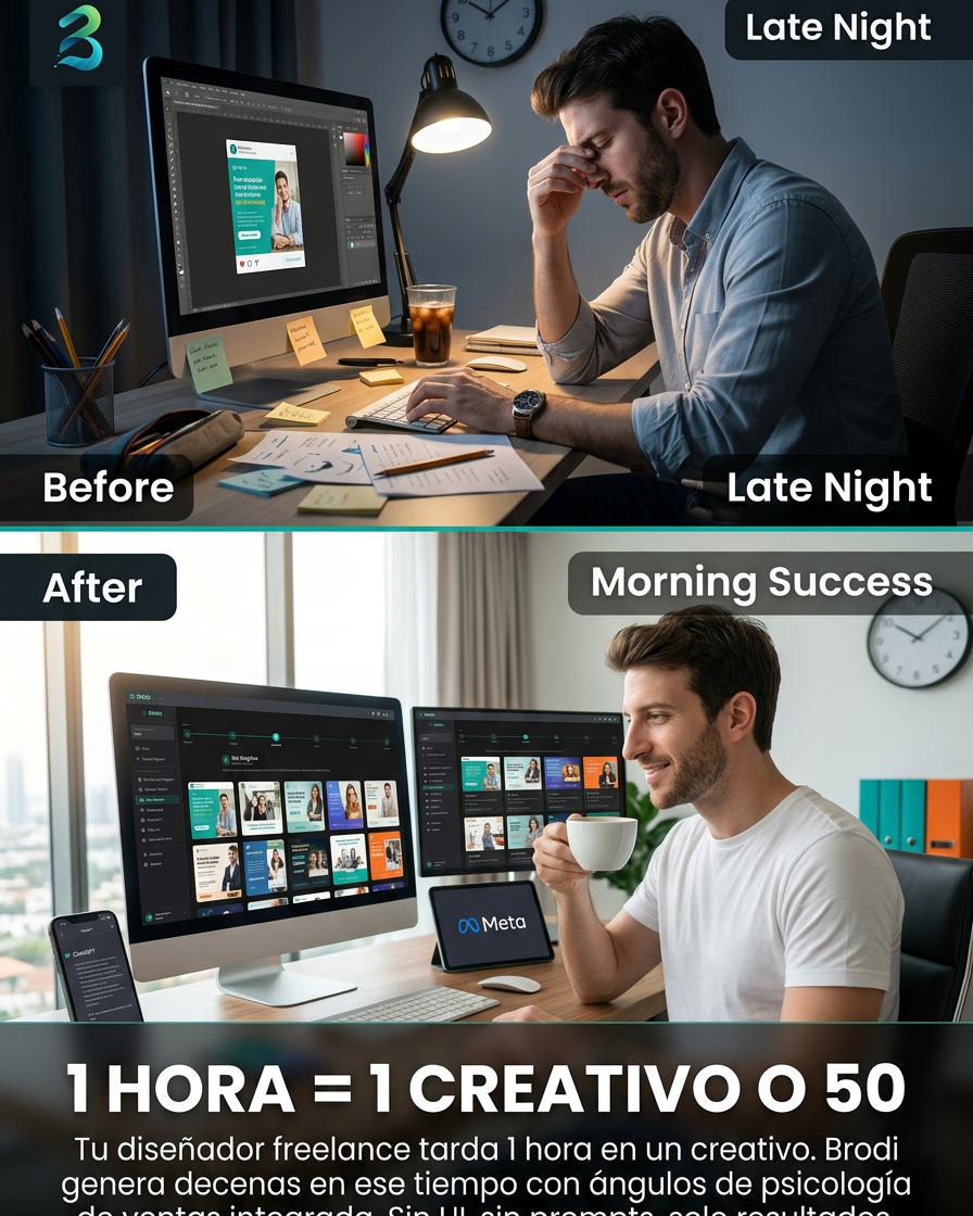 Ad creativo generado con Brodi