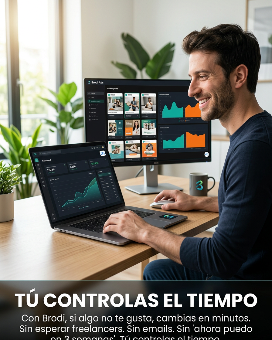 Ad creativo generado con Brodi