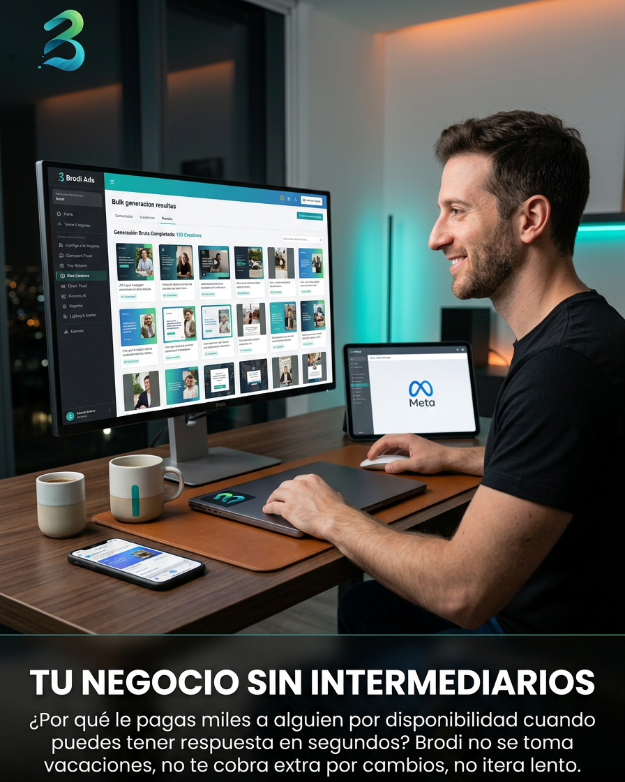 Ad creativo generado con Brodi