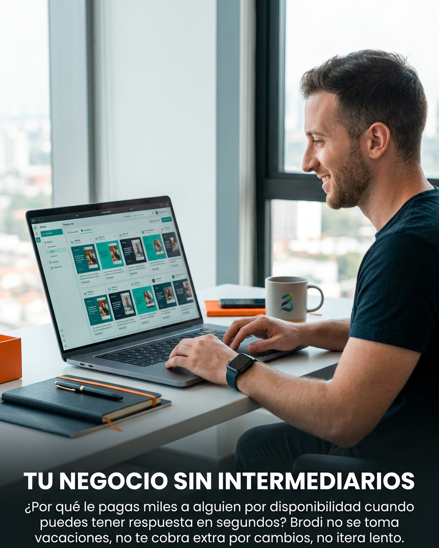 Ad creativo generado con Brodi
