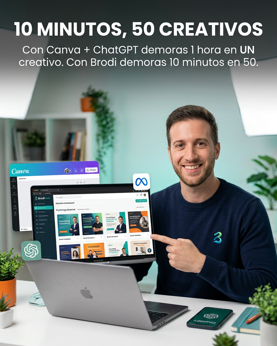 Ad creativo generado con Brodi