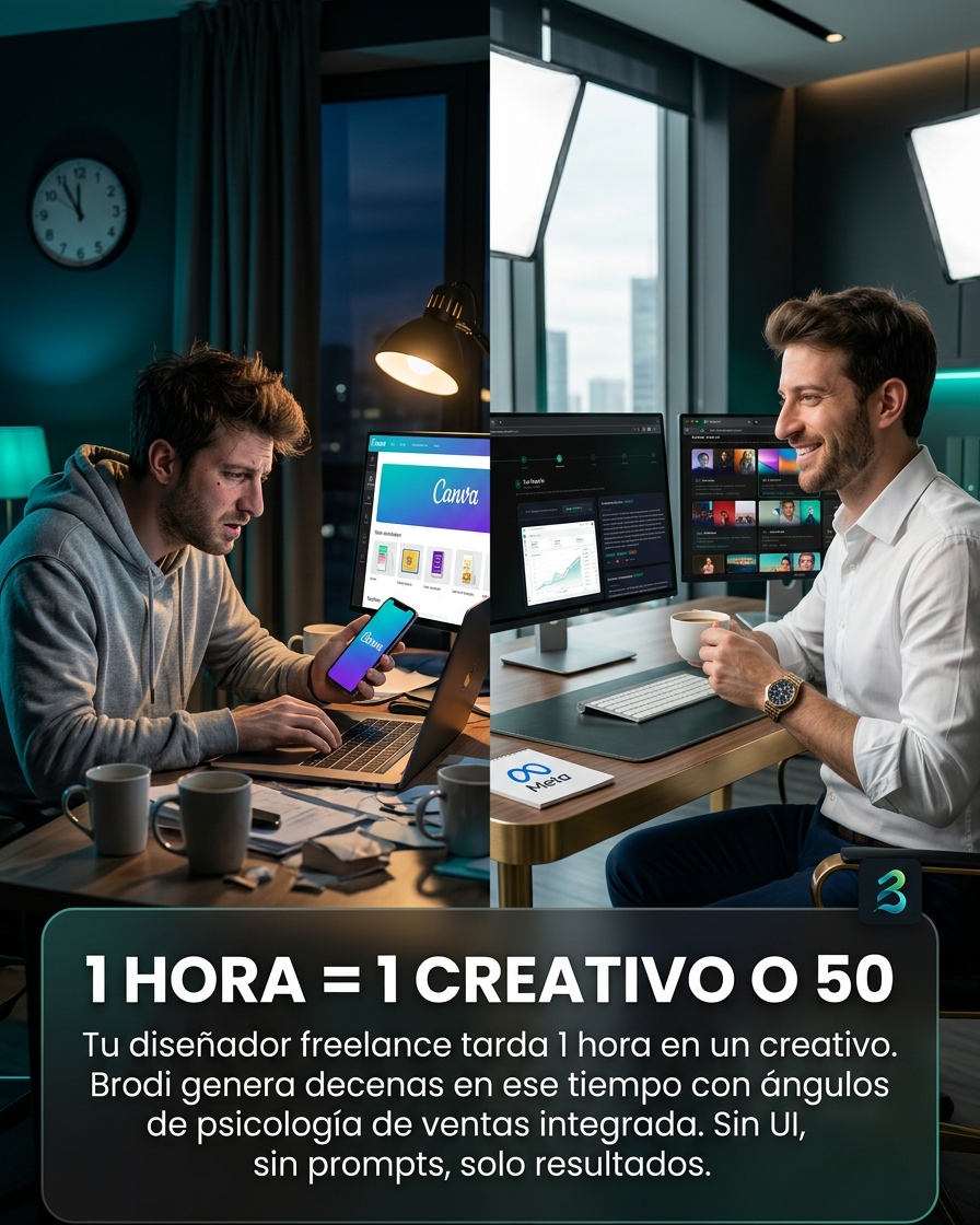 Ad creativo generado con Brodi
